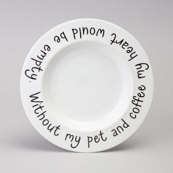 Чайный набор на 1 персону "КОТЫ" цвет белый LEFARD 756-474-5