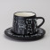 Чайный набор на 1 персону "КОТЫ" цвет черный LEFARD 756-475
