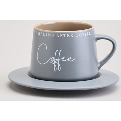 Чайный набор "COFFEEMANIA" на 2 пер. 4 пр. 320 мл LEFARD 756-477-1