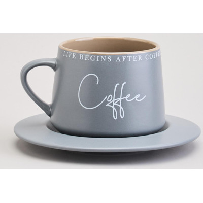 Чайный набор "COFFEEMANIA" на 2 пер. 4 пр. 320 мл LEFARD 756-477-4