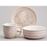 Набор посуды 3 предмета "LOVING FAMILY" LEFARD 756-481