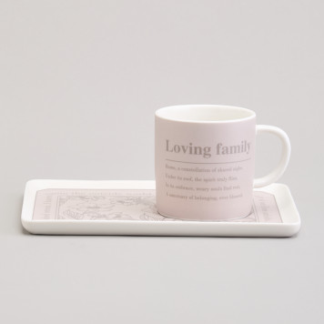 Чайный набор 210mл "LOVING FAMILY" на 1 персону LEFARD 756-483