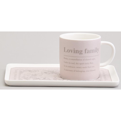 Чайный набор 210mл "LOVING FAMILY" на 1 персону LEFARD 756-483