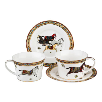 Чайный набор "PASSAGE" на 2 пер. 4 пр. 250 мл (кор=12наб.) LEFARD 760-042