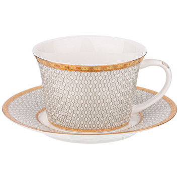 Чайный сервиз "CLASSIC" на 6 пер. 15 пр. 1250/400/350/250 мл (кор=1набор.) LEFARD 760-392-1