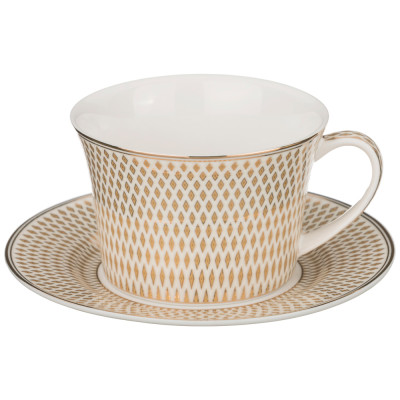 Кофейный набор "RADIAL GOLD" на 2 пер. 4 пр. 180 мл (кор=24наб.) LEFARD 760-412-1