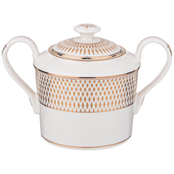 Чайный сервиз "RADIAL GOLD" на 6 пер. 15 пр. 1250/400/350/250 мл (кор=4наб.) LEFARD 760-415-2