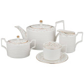 Чайный сервиз "ФАБЬЕН" на 6 персон 15 пр. 1100/400/300/280 мл (кор=1наб.) LEFARD 760-462