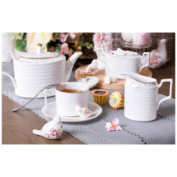 Чайный сервиз "ФАБЬЕН" на 6 персон 15 пр. 1100/400/300/280 мл (кор=1наб.) LEFARD 760-462-3