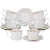 Чайный набор "ФАБЬЕН" на 6 пер. 12 пр. 280 мл (кор=8набор.) LEFARD 760-463