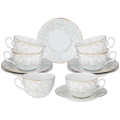 Чайный набор "ФАБЬЕН" на 6 пер. 12 пр. 250 мл (кор=8наб.) LEFARD 760-581