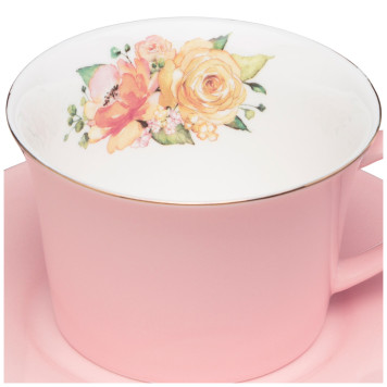 Чайный набор "ВРЕМЕНА ГОДА" на 4 пер.8 пр. 250 мл микс (кор=8наб.) LEFARD 760-681-3