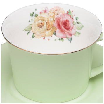 Чайный набор "ВРЕМЕНА ГОДА" на 4 пер.8 пр. 250 мл микс (кор=8наб.) LEFARD 760-681-4