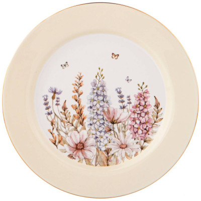 Набор тарелок закусочных "ДВОРЦОВЫЙ ПАРК" 4 шт. 20,5 см микс (кор=12наб.) LEFARD 760-711-1