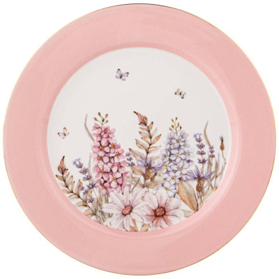 Набор тарелок закусочных "ДВОРЦОВЫЙ ПАРК" 4 шт. 20,5 см микс (кор=12наб.) LEFARD 760-711-2