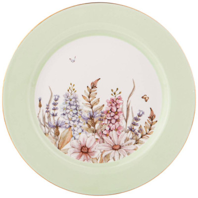 Набор тарелок закусочных "ДВОРЦОВЫЙ ПАРК" 4 шт. 20,5 см микс (кор=12наб.) LEFARD 760-711-3