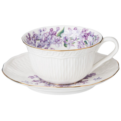 Чайный набор "LILAC" на 6 пер. 12 пр. 250 мл (кор=8наб.) LEFARD 760-756-1