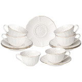 Чайный набор "ВИВЬЕН" на 6 пер. 12 пр. 250 мл (кор=8наб.) LEFARD 760-776