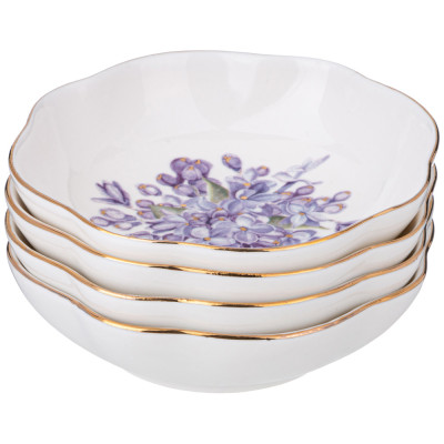 Набор розеток "LILAC" 4 шт. 10 см (кор=48наб.) LEFARD 760-810-1