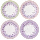 Набор тарелок закусочных "LILAC" 4 шт. 20,5 см микс (кор=12наб.) LEFARD 760-811-1