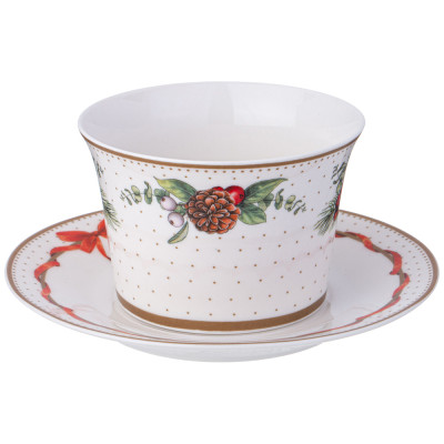 Чайный набор "CELEBRATION" на 2 пер. 4 пр. 250 мл (кор=12наб.) LEFARD 760-812-1