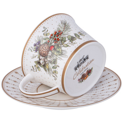 Чайный сервиз "CELEBRATION" на 6 пер. 14 пр. 850/350/250 мл (кор=1наб.) LEFARD 760-813-5