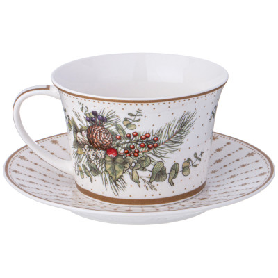 Чайный набор "CELEBRATION" на 2 пер. 4 пр. 250 мл (кор=12наб.) LEFARD 760-816-1