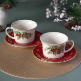 Чайный набор "CELEBRATION" на 2 пер. 4 пр. 250 мл (кор=12наб.) LEFARD 760-817-1