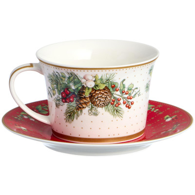 Чайный набор "CELEBRATION" на 2 пер. 4 пр. 250 мл (кор=12наб.) LEFARD 760-817-1-3