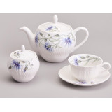 Чайный сервиз "ВАСИЛЬКИ" на 6 пер. 14 пр. 800/300/250 мл LEFARD 760-824