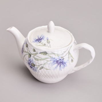 Чайный сервиз "ВАСИЛЬКИ" на 6 пер. 14 пр. 800/300/250 мл LEFARD 760-824-8