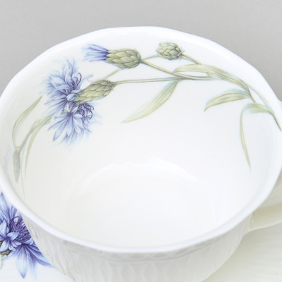 Чайная пара "ВАСИЛЬКИ" 250 мл LEFARD 760-825-4