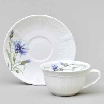 Чайный набор "ВАСИЛЬКИ" на 2 пер. 4 пр. 250 мл LEFARD 760-826-2