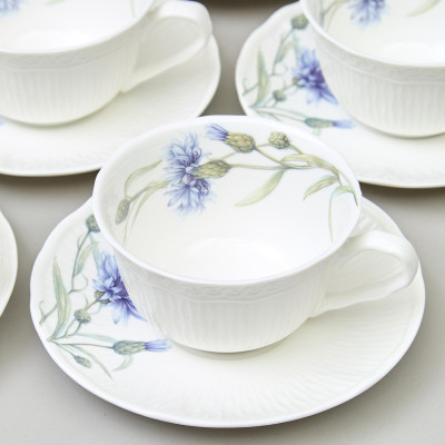 Чайный набор "ВАСИЛЬКИ" на 6 пер. 12 пр. 250 мл LEFARD 760-827-7