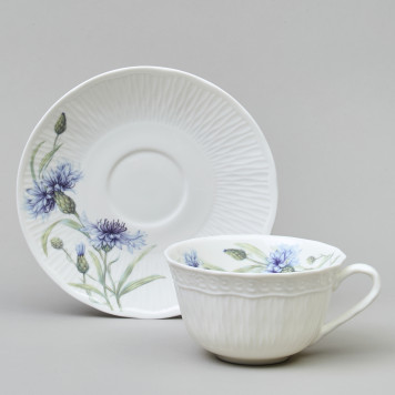 Чайный набор "ВАСИЛЬКИ" на 2 пер. 4 пр. 330 мл LEFARD 760-829-2