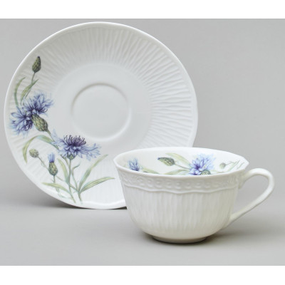 Чайный набор "ВАСИЛЬКИ" на 2 пер. 4 пр. 330 мл LEFARD 760-829-2