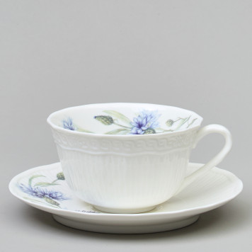 Чайный набор "ВАСИЛЬКИ" на 2 пер. 4 пр. 330 мл LEFARD 760-829-3