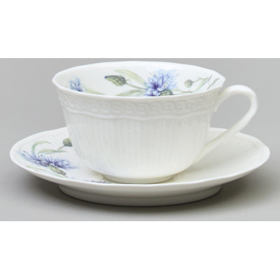 Чайный набор "ВАСИЛЬКИ" на 2 пер. 4 пр. 330 мл LEFARD 760-829-3