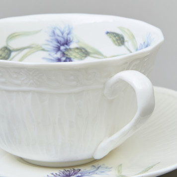 Чайный набор "ВАСИЛЬКИ" на 2 пер. 4 пр. 330 мл LEFARD 760-829-6