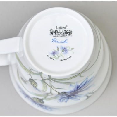 Кружка "ВАСИЛЬКИ" 350 мл LEFARD 760-831-5