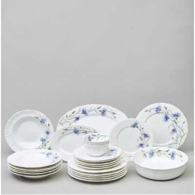 Столовый сервиз "ВАСИЛЬКИ" на 6 пер. 23 пр. LEFARD 760-835