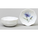 Набор розеток "ВАСИЛЬКИ" 4 шт. 10 см LEFARD 760-836