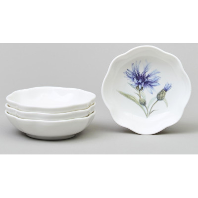 Набор розеток "ВАСИЛЬКИ" 4 шт. 10 см LEFARD 760-836