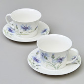 Чайный набор "ВАСИЛЬКИ" 4 пр. на 2 пер. 250 мл LEFARD 760-839