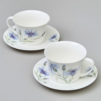 Чайный набор "ВАСИЛЬКИ" 4 пр. на 2 пер. 250 мл LEFARD 760-839