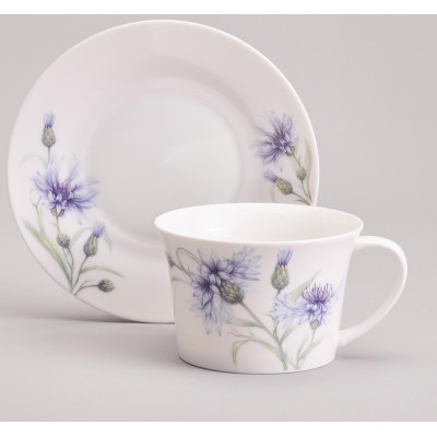 Чайный набор "ВАСИЛЬКИ" на 6 пер. 12 пр. 250 мл LEFARD 760-840-1