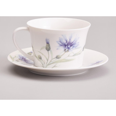 Чайный набор "ВАСИЛЬКИ" на 6 пер. 12 пр. 250 мл LEFARD 760-840-4