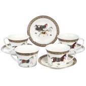 Чайный набор "PASSAGE" на 4 пер. 8 пр. 250 мл (кор=8наб.) LEFARD 760-841