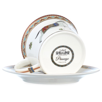 Чайный набор "PASSAGE" на 4 пер. 8 пр. 250 мл (кор=8наб.) LEFARD 760-841-4