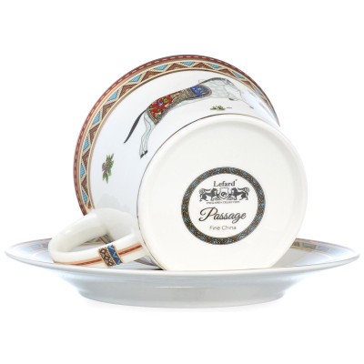 Чайный набор "PASSAGE" на 4 пер. 8 пр. 250 мл (кор=8наб.) LEFARD 760-841-4